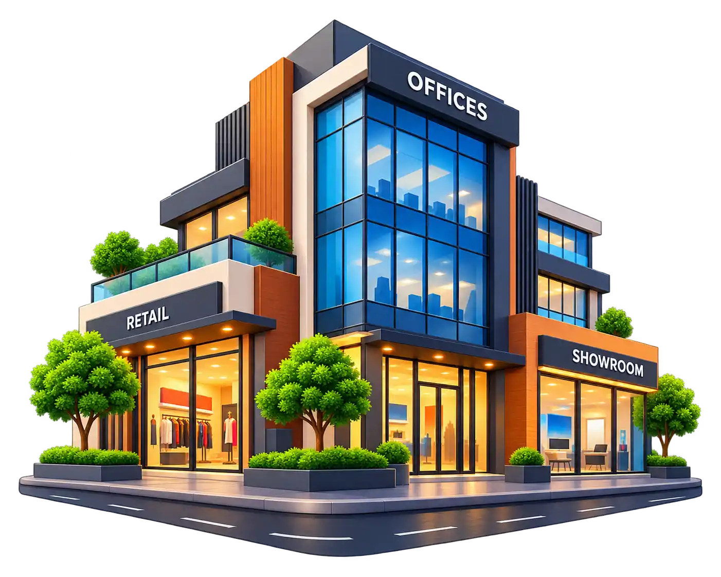 commercial properties icon