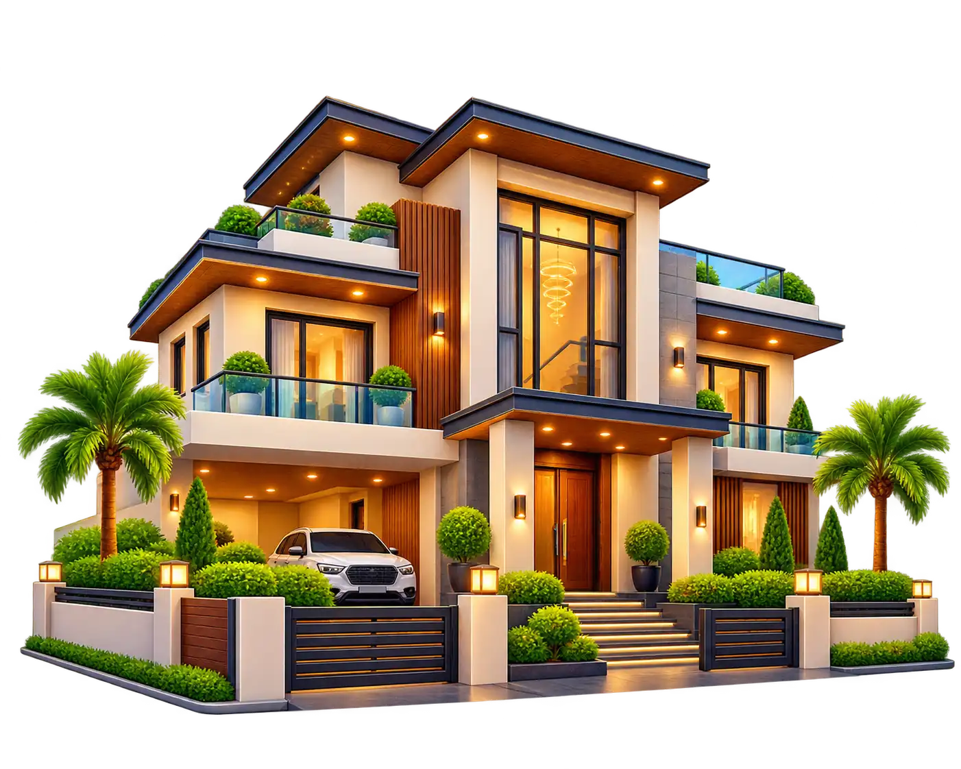 Villas and kothis icon